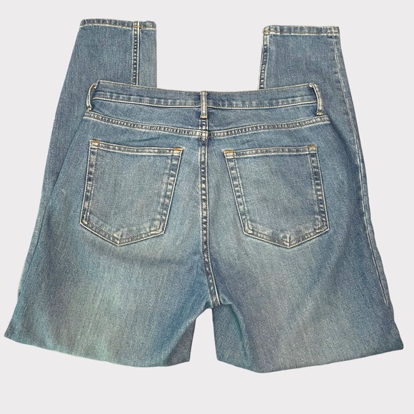 Everlane - High-Rise Skinny Jean - Mid Blue - Size 28 - Picture 4 of 6